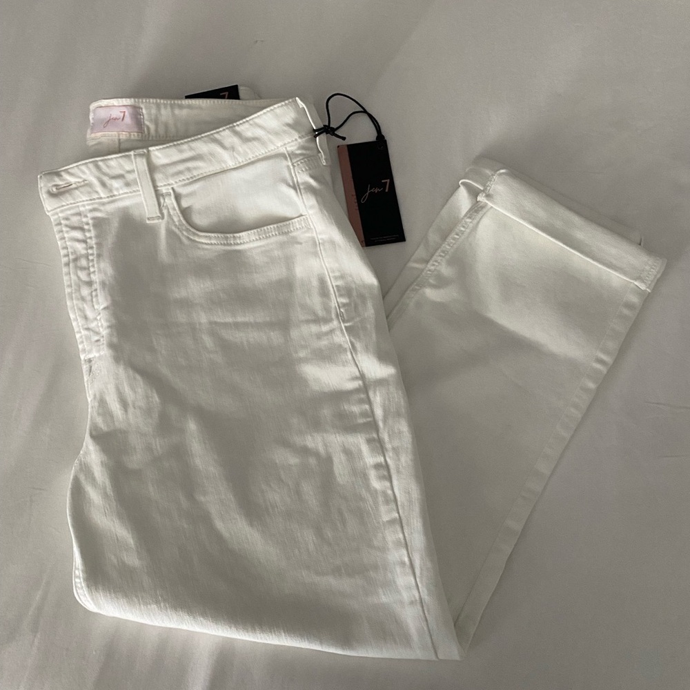 Women's White Jeans by Jen 7 size 16